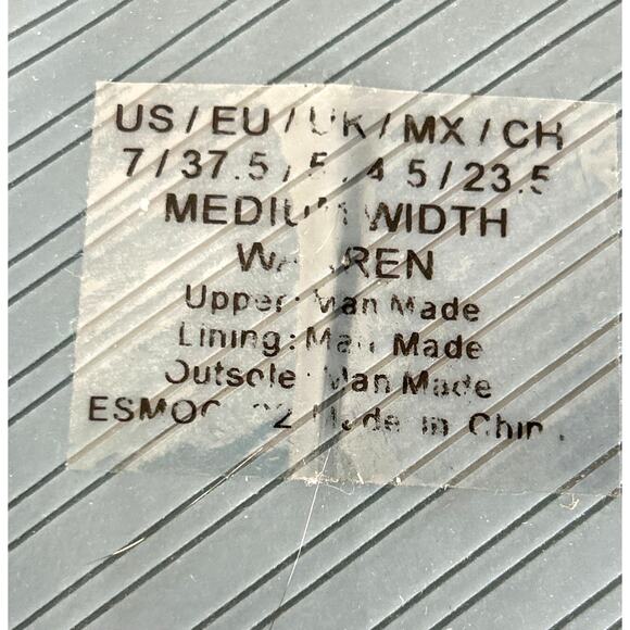 Kenneth Cole Reaction Women’s 7 Warren Blue Green Slip-On Flat Sandals NEW - Picture 8 of 9